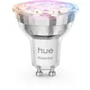 Image de Spot LED connecté GU10 - PHILIPS HUE - Lumière blanche et colorée - 47 W - 2200-6500K - 345 lumens
