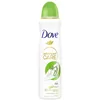Image de Dove Advanced Care Go Fresh Déodorant Spray Concombre et Thé Vert, avec formule hydratante et douce pour la peau, sans alcool, peau sèche jusqu'à 72 heures, déodorant pour femme et