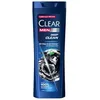 Image de CLEAR Men Deep Clean, Shampooing Anti-pelliculaire, Nettoyant En Profonde, Charbon Actif Et Menthol, Pour Tout Type De Cheveux, Niacinamide, 360ml
