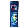 Image de CLEAR Men 24H Fresh, Shampooing Anti-pelliculaire, Fraîcheur 24h, Avec Niacinamide, Pour Tous Types De Cheveux, 360ml, Avec Extrait De Citron et Menthe