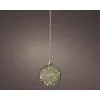 Image de Lumineo Boule micro LED vert/blanc chaud 10 cm