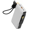 Image de Xtorm NextGen Batterie externe 35 W 10 000 mAh - 2 x USB-C / 1 x USB-A - Matériau GRS - Étanche à l'aéroport - Blanc