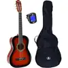 Image de LaPaz 002 SB guitare classique format 3/4 Sunburst + housse + accordeur
