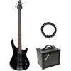 Image de Fazley FMB118 Black basse électrique + ampli + câble