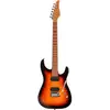 Image de Fazley Sunset Series Sand Shark Sunburst guitare électrique avec housse