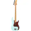 Image de Fazley Sunset Series Piranha 4 Sky Blue basse électrique avec housse
