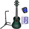Image de Fazley K5521-COL-G ColourTune - pack débutant ukulélé soprano
