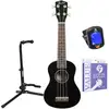 Image de Fazley K21B-W / pack débutant ukulélé soprano