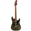 Image de Fazley Outlaw Series Sheriff Plus SSS Black guitare électrique avec housse