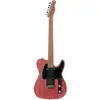 Image de Fazley Outlaw Series Coyote Plus SS Red guitare électrique avec housse