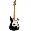 Image de Fazley Sunset Series Dawn HSS Black guitare électrique avec housse