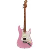Image de Fazley Sunset Series Dawn HSS Shell Pink guitare électrique avec housse
