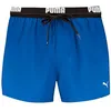 Image de PUMA Short avec Logo pour Homme, Bleu Vif, XS