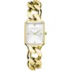 Image de Rosefield Octagon XS Montre-Bracelet pour Femme en Acier Inoxydable Ton Or 24mm