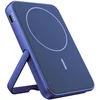 Image de Fresh 'n Rebel Batterie Externe magnétique sans Fil 5000mAh avec Support, MagSafe, Compatible avec l'iPhone 16/15/14/13/12, Charge Rapide PD 20W, Port USB-C (entrée/Sortie) (True Blue)