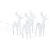 Image de vidaXL Décoration de Noël Renne et Traîneau 240 LED en acrylique, 289980