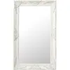 Image de vidaXL Miroir mural style baroque 50x80 cm Blanc