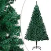 Image de vidaXL Sapin de Noël Artificiel avec Branches épaisses Vert 210 cm PVC