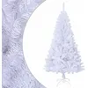 Image de VidaXL Sapin de Noël Artificiel avec Branches épaisses Blanc 150 cm PVC