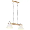 Image de Lampe suspendue industrielle 25 W Blanc 109 cm E27