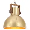 Image de Lampe suspendue industrielle 25 W Laiton Rond 40 cm E27