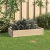 Image de vidaXL Jardinière surélevée 50x100 cm Bois de pin solide