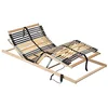 Image de Sommier à lattes électrique sans matelas avec 7 zones 90x200 cm