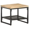 Image de Table d appoint 40x40x35 cm Bois de manguier massif