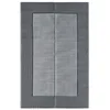 Image de vidaXL Tapis d'Extérieur Tapis d'Entrée Tapis Décoratif Salon Salle de Séjour Balcon Patio Terrasse Maison Intérieur Gris 160x230 cm PP