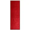 Image de Paillasson lavable Rouge 60x180 cm