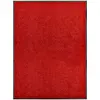 Image de vidaXL Paillasson Lavable Tapis de Couloir Paillasson d'Entrée Tapis de Porte Tapis de Bienvenue Intérieur Extérieur Antidérapant Rouge 90x120 cm