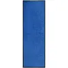Image de vidaXL Paillasson lavable Bleu 60x180 cm