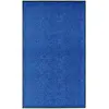 Image de vidaXL Paillasson lavable Bleu 90x150 cm