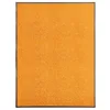 Image de Paillasson lavable Orange 90x120 cm