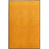 Image de vidaXL Paillasson lavable Orange 120x180 cm