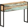 Image de vidaXL Jardinière Lit Surélevé Lit de Plantation Bac à Plantes Pot de Fleurs Jardin Patio Balcon Extérieur 90x20x68 cm Bois de Récupération Massif