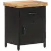 Image de vidaXL Table de chevet 40x30x52 cm Bois de manguier brut