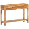 Image de vidaXL Buffet Armoire Latérale Meuble de Rangement Armoire de Rangement Table Console Armoire sous Miroir Salon 110x30x75 cm Bois d'Acacia Massif