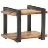 Image de vidaXL Table de Chevet Table de Nuit Armoire de Chevet Armoire de Lit Chambre à Coucher Maison Intérieur 50x40x40 cm Bois de Récupération Massif