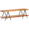 Image de vidaXL Meuble TV 160x40x50 cm Bois d'acacia solide