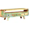 Image de vidaXL Meuble TV 117x30x41 cm Bois de récupération massif