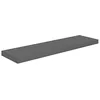 Image de vidaXL Etagère Murale Flottante Etagère Suspendue Support Mural Bibliothèque Salon Salle de Séjour Maison Intérieur Gris Brillant 90x23,5x3,8 cm MDF