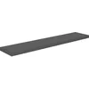 Image de vidaXL Etagère Murale Flottante Etagère Suspendue Support Mural Bibliothèque Salon Salle de Séjour Maison Intérieur Gris Brillant 120x23,5x3,8 cm MDF