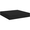 Image de vidaXL Etagère Murale Flottante Etagère Suspendue Support Mural Bibliothèque Salon Salle de Séjour Maison Intérieur Noir 23x23,5x3,8 cm MDF