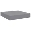 Image de vidaXL Étagère Flottante Murale Gris 23x23,5x3,8 cm MDF