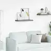 Image de vidaXL Étagère murale flottante gris 60x23,5x3,8 cm MDF