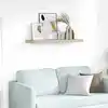 Image de vidaXL Étagère murale flottante chêne 90x23,5x3,8 cm MDF