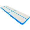 Image de Tapis gonflable de gymnastique avec pompe 600x100x15cm PVC Bleu