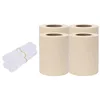 Image de Écrans d intimité de jardin 4 pcs PVC 35x0,19 m Crème