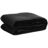Image de vidaXL Tapis de Tente Bâche de Camping Tapis d'Extérieur Tapis d'Auvent de Caravane Voyage en Camping Terrasse Patio 400x400 cm Noir PEHD